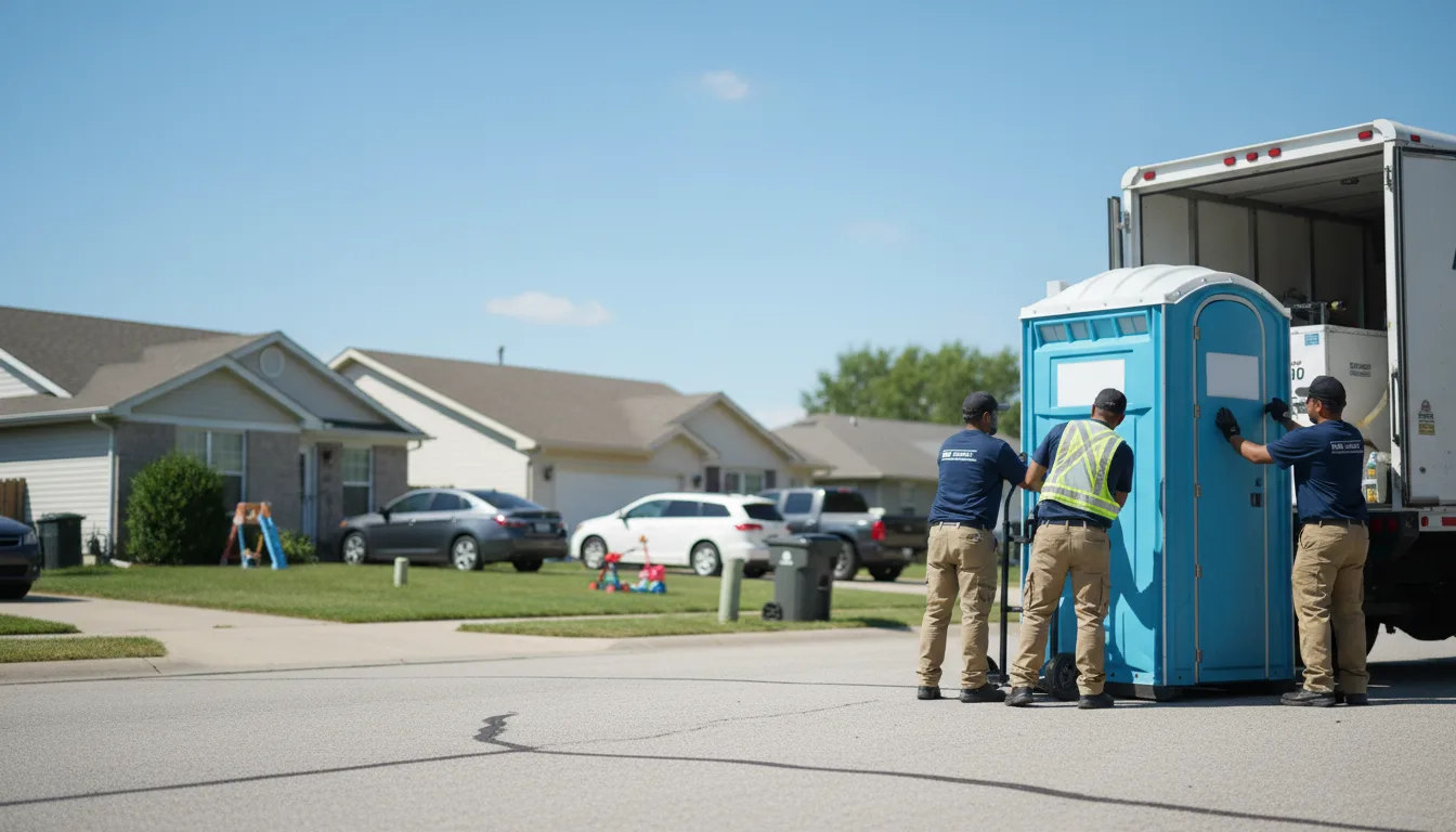 Standard Porta Potty Rentals in Ellsworth, IL near me